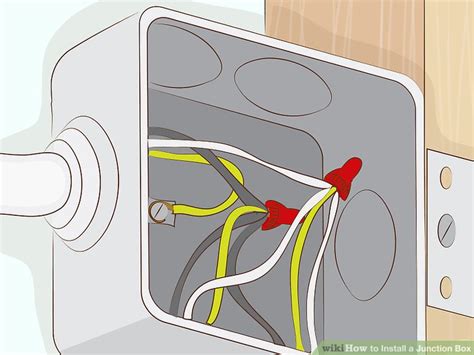 how to wire a alarm system at the junction box|How to Install a Junction Box .